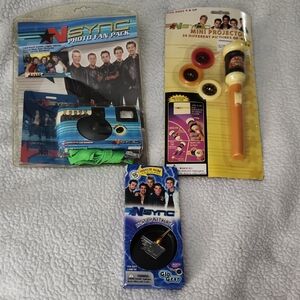Nsync boyband bundle lot of fan collectible items